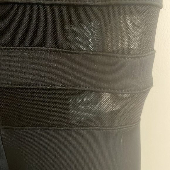 New without tags. Black mesh cut out dress by Spense. Size 12. - Picture 8 of 10